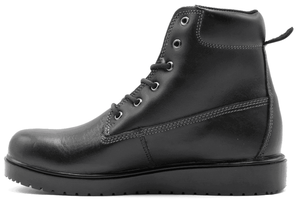 Terry – Black work boot by Liberty Footwear view 2