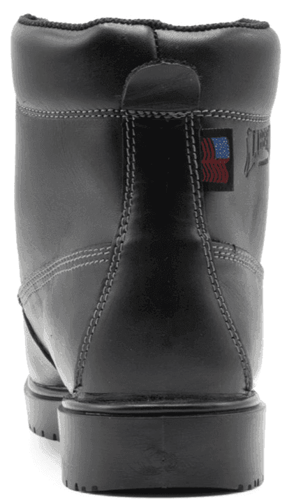 Terry – Black work boot by Liberty Footwear view 3