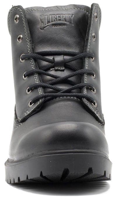 Terry – Black work boot by Liberty Footwear view 3