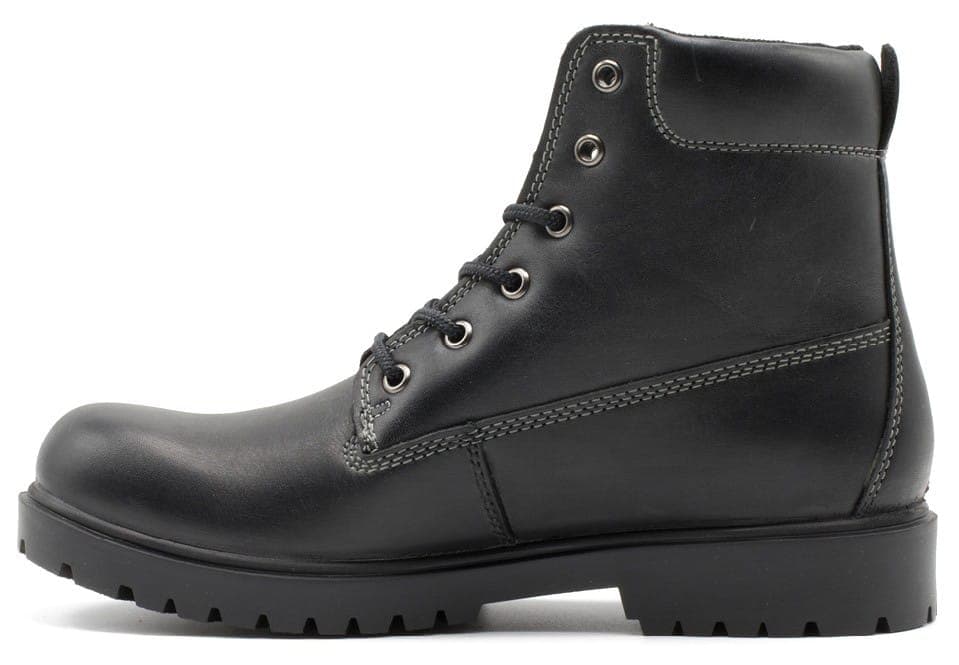 Terry – Black work boot by Liberty Footwear view 5