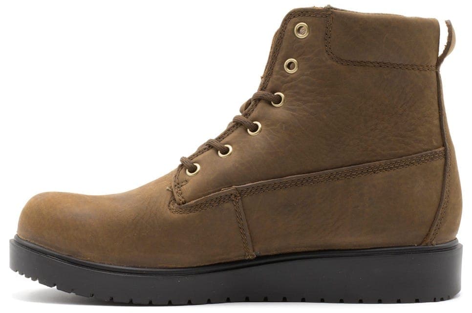 Terry – Coffee work boot by Liberty Footwear view 5