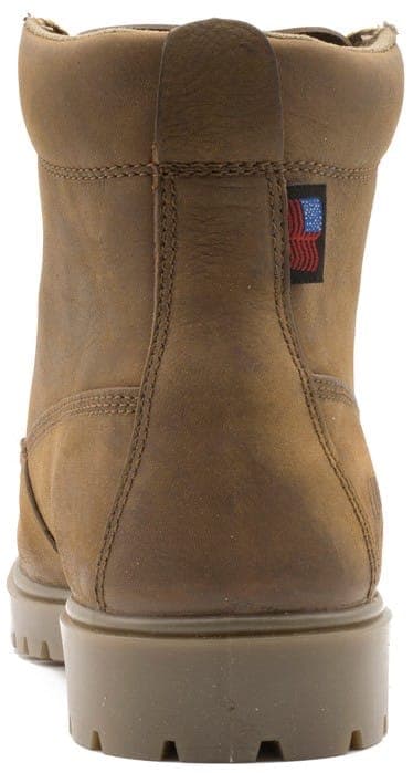 Terry CT – Coffee work boot by Liberty Footwear view 4