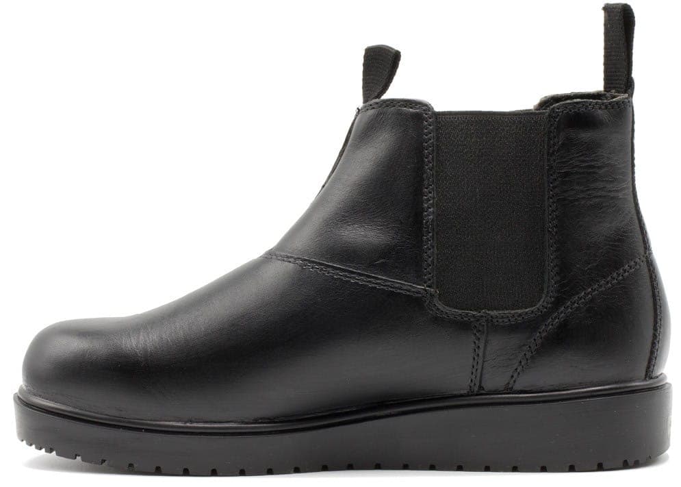 Larry – Black work boot by Liberty Footwear view 5