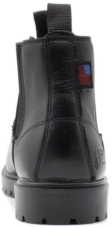 Larry – Black work boot by Liberty Footwear view 3