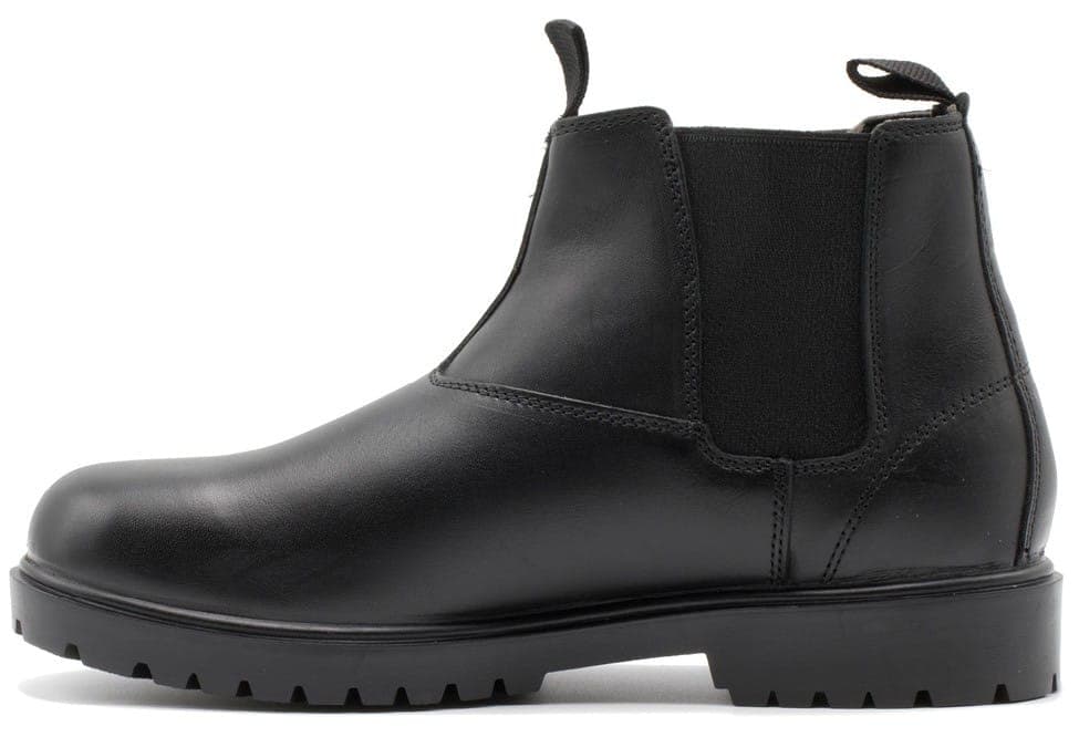 Larry – Black work boot by Liberty Footwear view 5