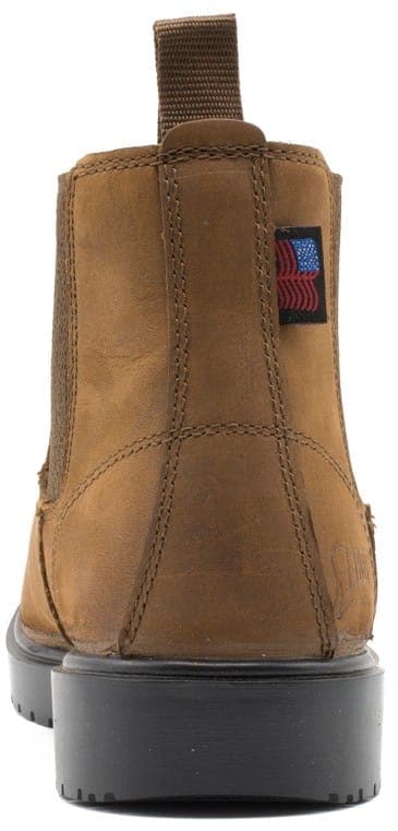 Larry – Coffee work boot by Liberty Footwear view 4