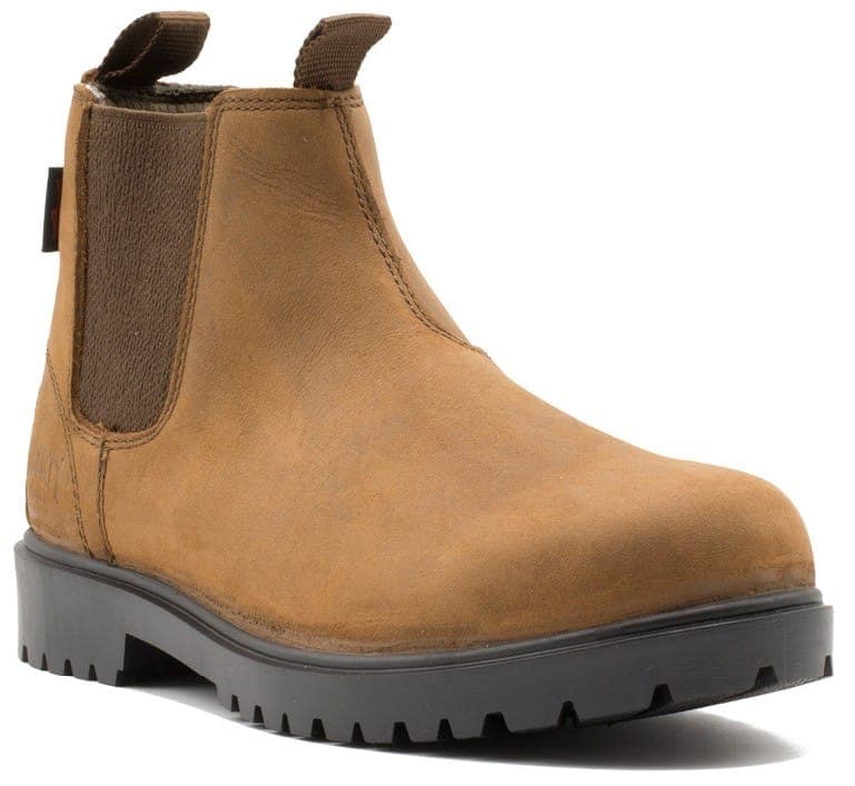 Larry – Coffee work boot by Liberty Footwear view 2
