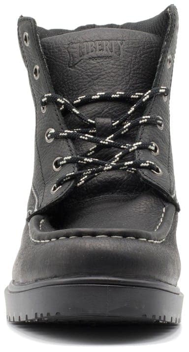 Gary – Black work boot by Liberty Footwear view 3