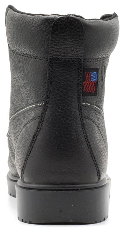 Gary – Black work boot by Liberty Footwear view 4