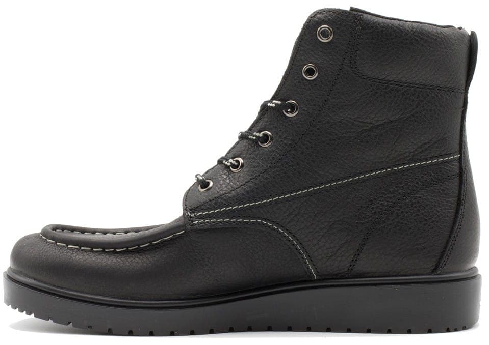 Gary – Black work boot by Liberty Footwear view 5