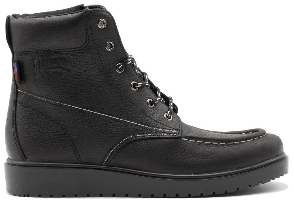 Gary – Black work boot by Liberty Footwear view 6