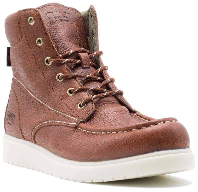 Gary CT – Russet work boot by Liberty Footwear view 2