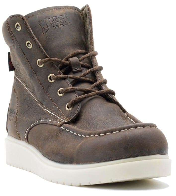 Gary CT – Mocha work boot by Liberty Footwear view 2