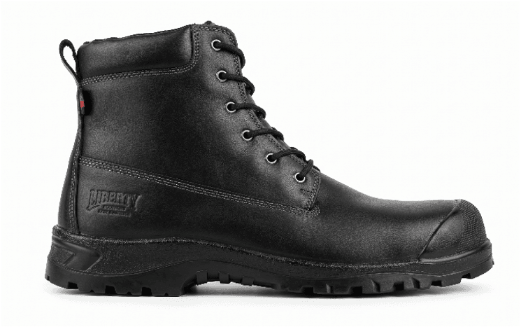 Terry hiker work – Black work boot by Liberty Footwear