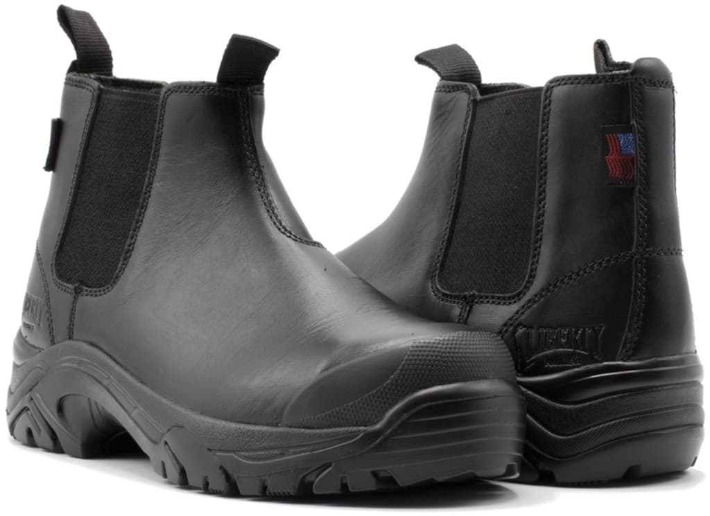 Larry hiker – Black work boot by Liberty Footwear view 3