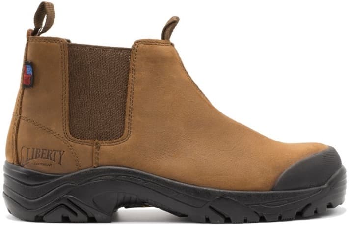 Larry hiker – Coffee work boot by Liberty Footwear