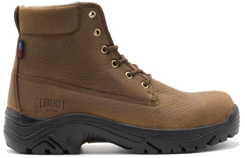 Terry Hiker CT – Coffee work boot by Liberty Footwear view 6