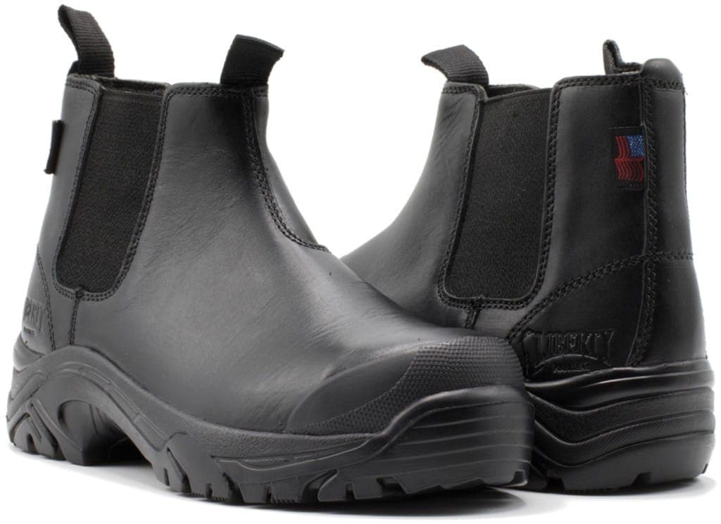 Larry CT hiker – Black work boot by Liberty Footwear view 3