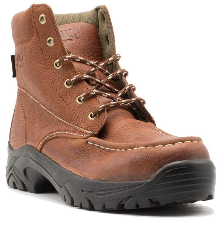 Gary Hiker CT – Russet work boot by Liberty Footwear view 2