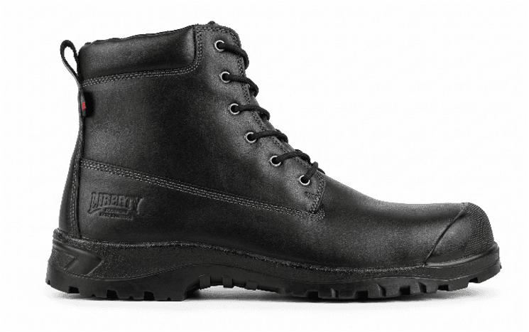 Terry hiker work CT – Black work boot by Liberty Footwear