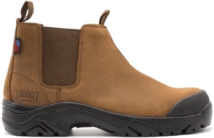 Larry CT hiker – Coffee work boot by Liberty Footwear